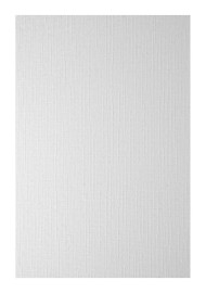 Papier ozdobny fakturowany Elfenbens 185g Kratka biały pak. 20A5