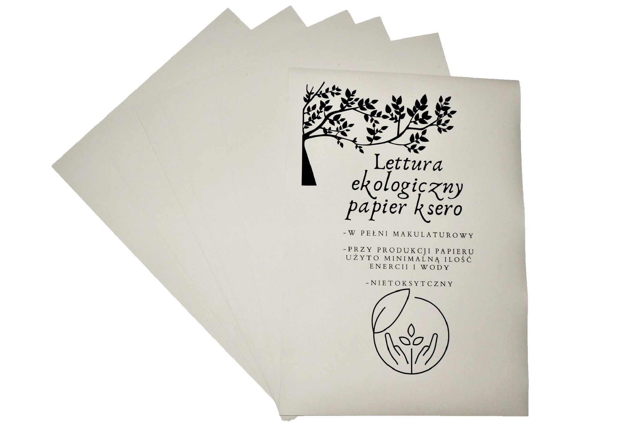 Papier è photocopier écologique Lettura 80g 500A4