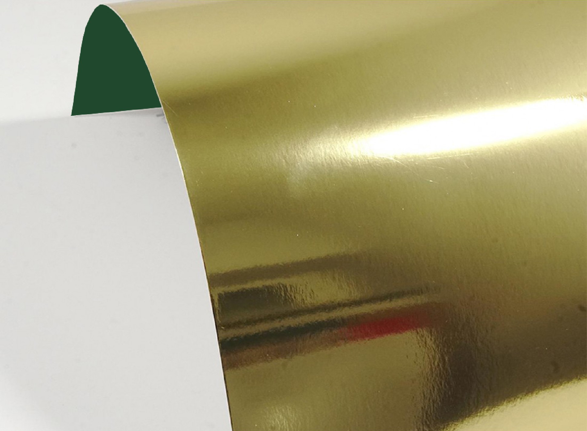 Papier ozdobny lustro Mirror 260g Gold / zielony spód B71 pak. 10A3 Papier ozdobny lustro Mirror 260g Gold / zielony spód B71 pak. 10A3