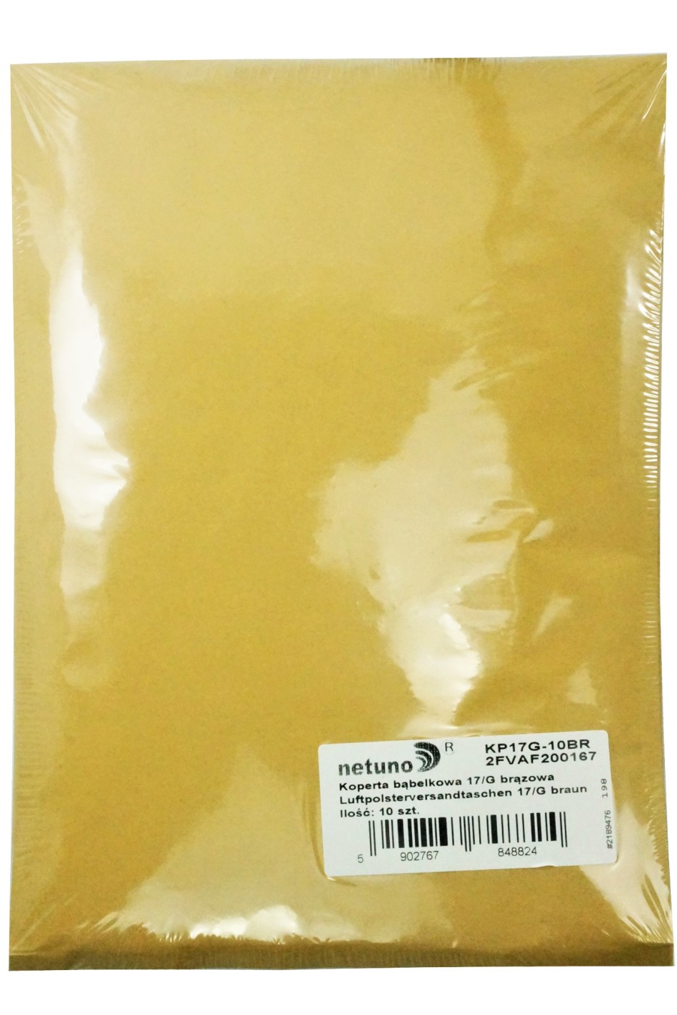 10szt. Koperta powietrzna netuno 17/G brązowa 10szt. Koperta powietrzna netuno 17/G brązowa