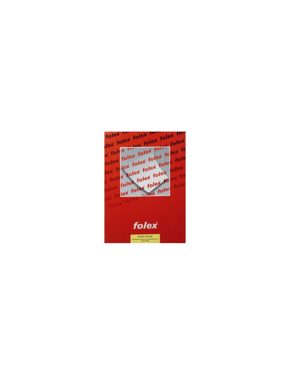 FOLEX SIVN Feuille autocollante blanc pour imprimantes è jet d'encre em. 10A4 FOLEX SIVN Feuille autocollante blanc pour imprimantes è jet d'encre em. 10A4