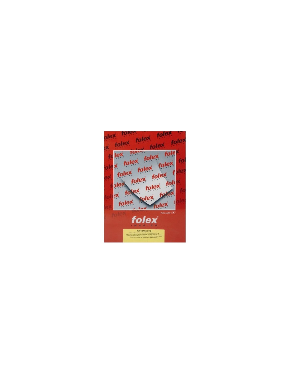 Papier transfert pour tissus clairs pour imprimantes laser FOLEX TEXTRANS HT/S - 10 feuille A3 Papier transfert pour tissus clairs pour imprimantes laser FOLEX TEXTRANS HT/S - 10 feuille A3