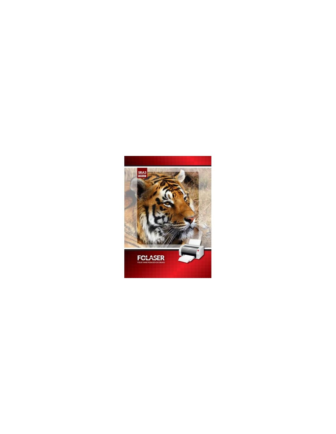 FOLASER MAT TRA Feuille autocollante transparent mat pour imprimantes laser em. 50SRA3 FOLASER MAT TRA Feuille autocollante transparent mat pour imprimantes laser em. 50SRA3