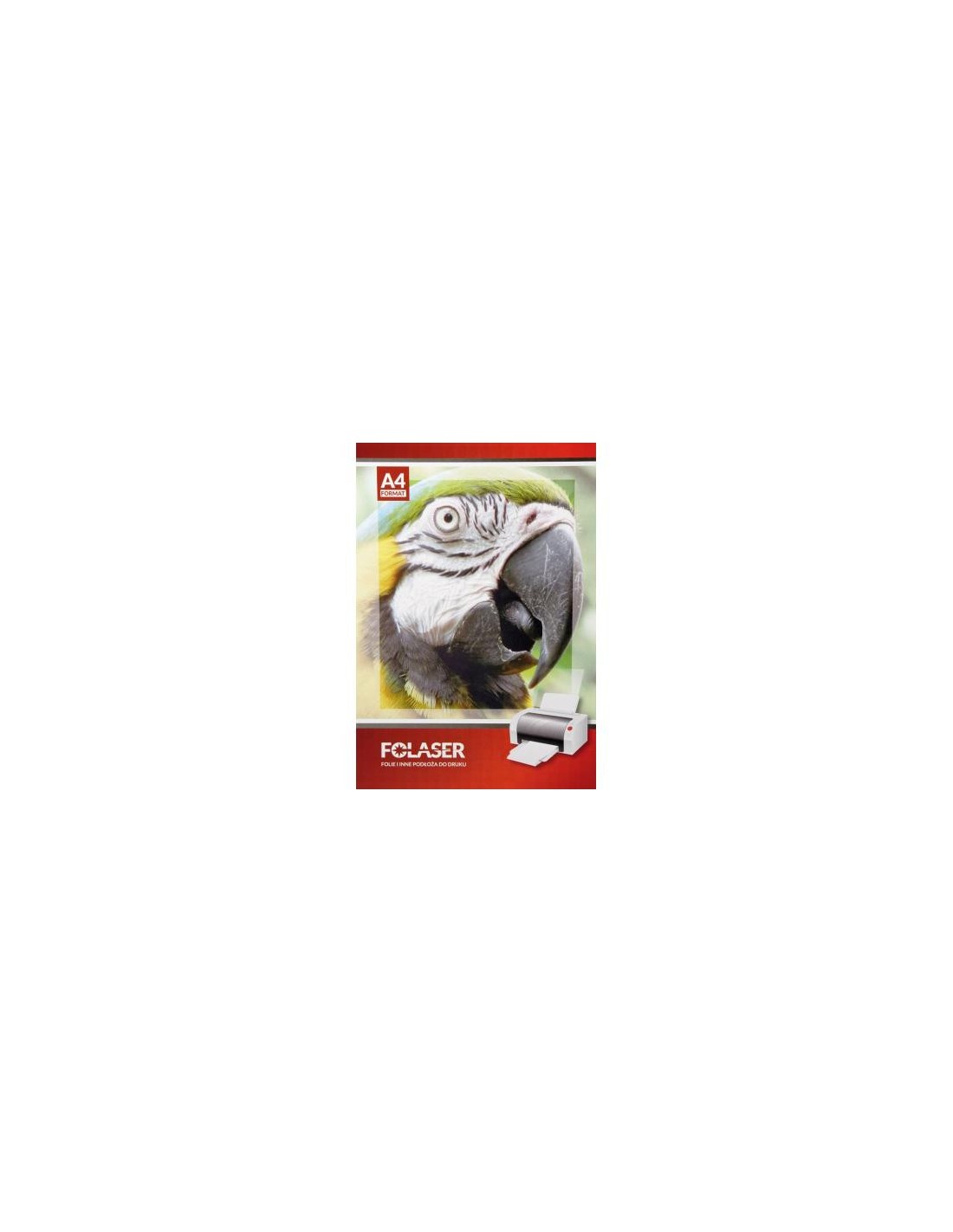 FOLASER è WO Film autocollant blanc brillant pour imprimantes laser em. 10A4 FOLASER è WO Film autocollant blanc brillant pour imprimantes laser em. 10A4