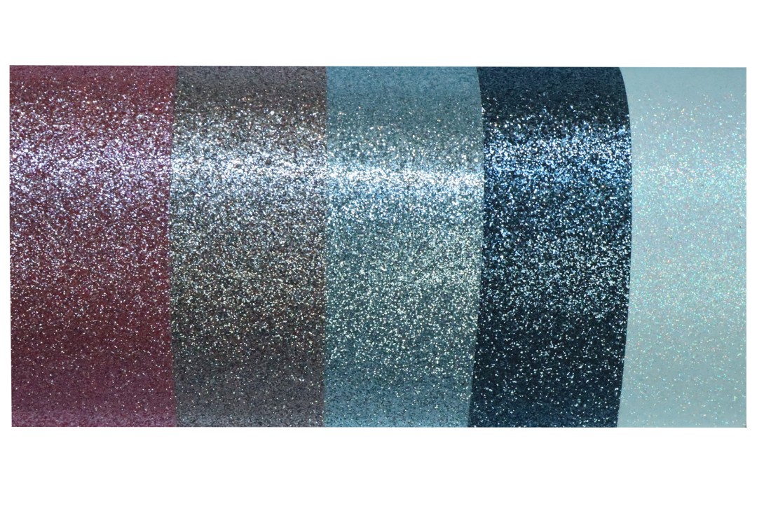 Papier brokatowy mix multicolor 210g 5A4 Papier brokatowy mix multicolor 210g 5A4