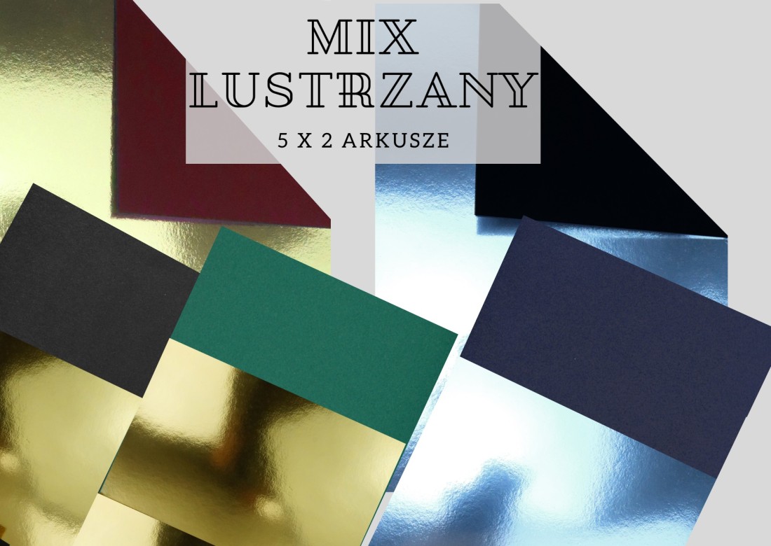 Papier Mirror 260g mix (5x2A4) pak. 10A4 Papier Mirror 260g mix (5x2A4) pak. 10A4
