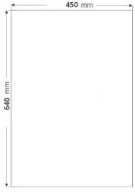 Papier Rainbow 160g R03 kremowy 45x64 10ark.