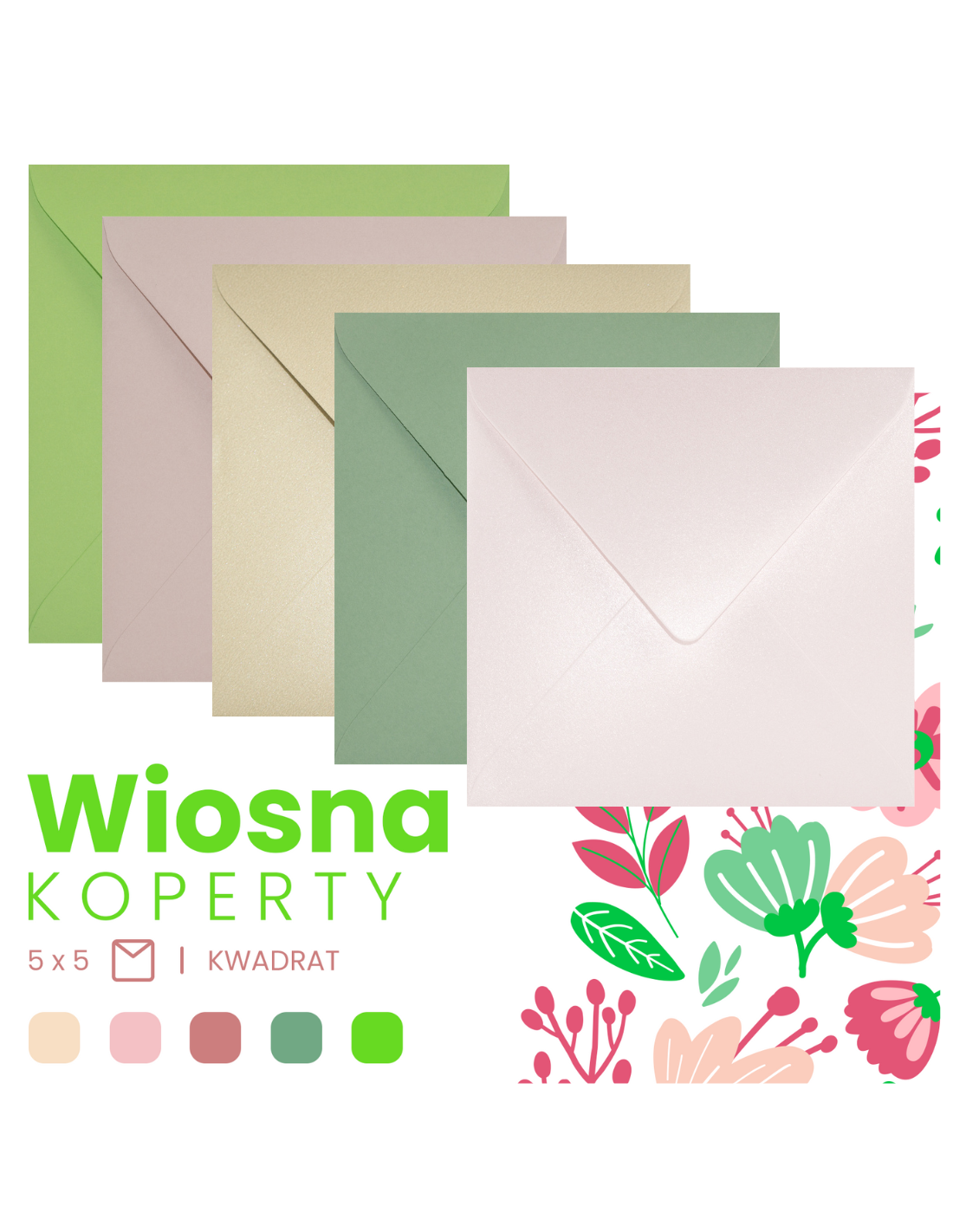 Zestaw mix kopert K4 NK Wiosna - 25szt. Zestaw mix kopert K4 NK Wiosna - 25szt.