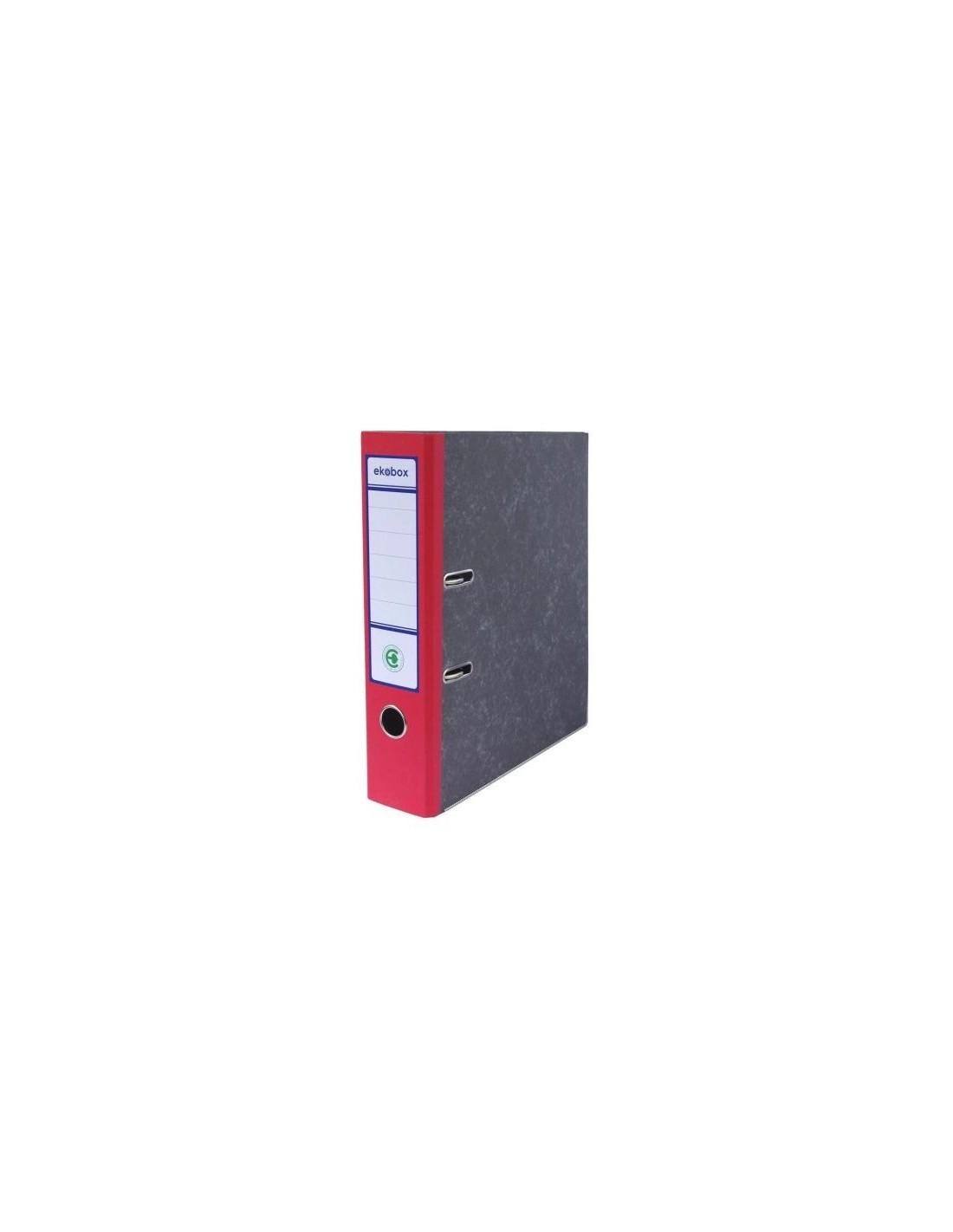 Segregator Ekobox 75mm marmurek grzbiet czerwony Segregator Ekobox 75mm marmurek grzbiet czerwony