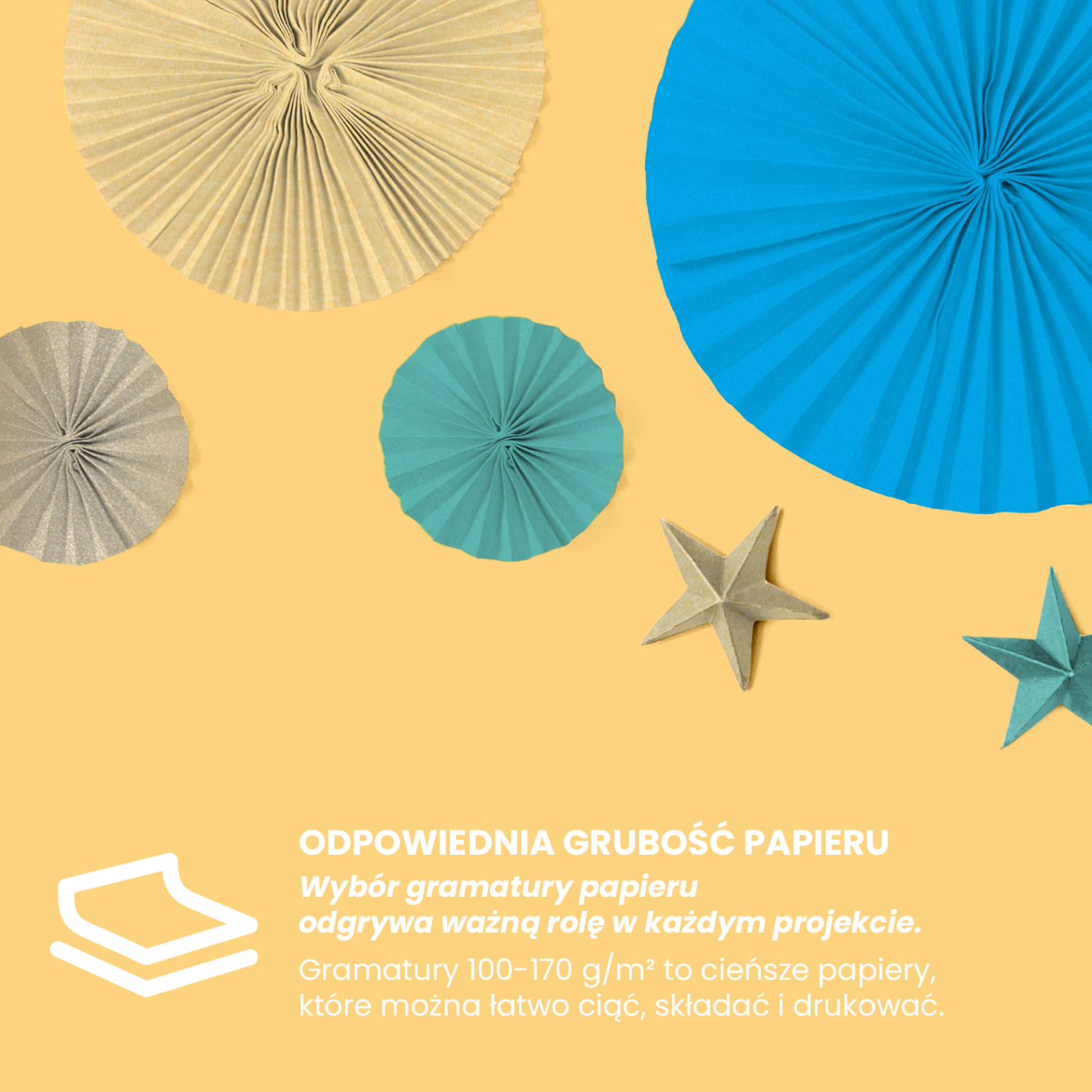 Zestaw papierów kolorowych Lato pak. 25A4 Zestaw papierów kolorowych Lato pak. 25A4
