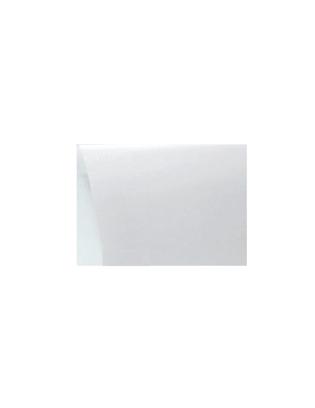 Papier texturé transparent 35g Kristall Prago toile blanc (70x100cm) Papier texturé transparent 35g Kristall Prago toile blanc (70x100cm)