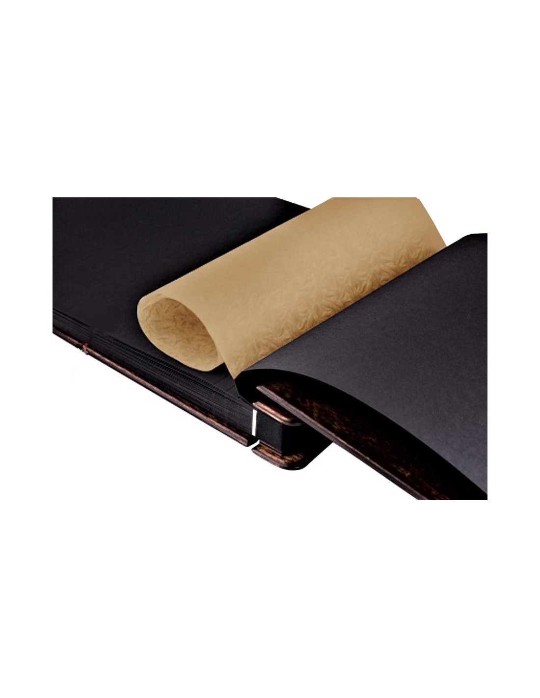 Papier Kristal Prago 35g Listki brąz 70x100 R250 Papier Kristal Prago 35g Listki brąz 70x100 R250