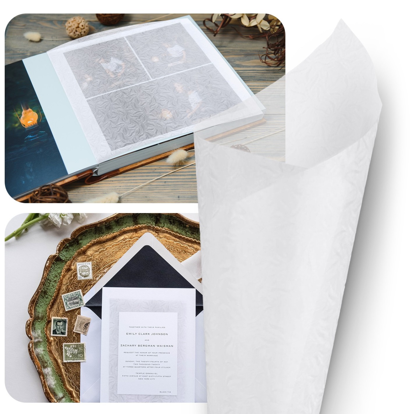 Papier texturé transparent 35g Kristall Prago feuilles blanc - 10 feuilles A4 Papier texturé transparent 35g Kristall Prago feuilles blanc - 10 feuilles A4