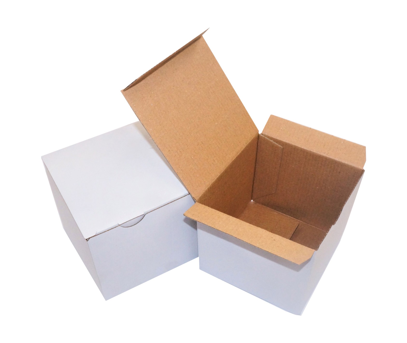 Karton fasonowy 10x10x7,5cm biały 40szt. Karton fasonowy 10x10x7,5cm biały 40szt.
