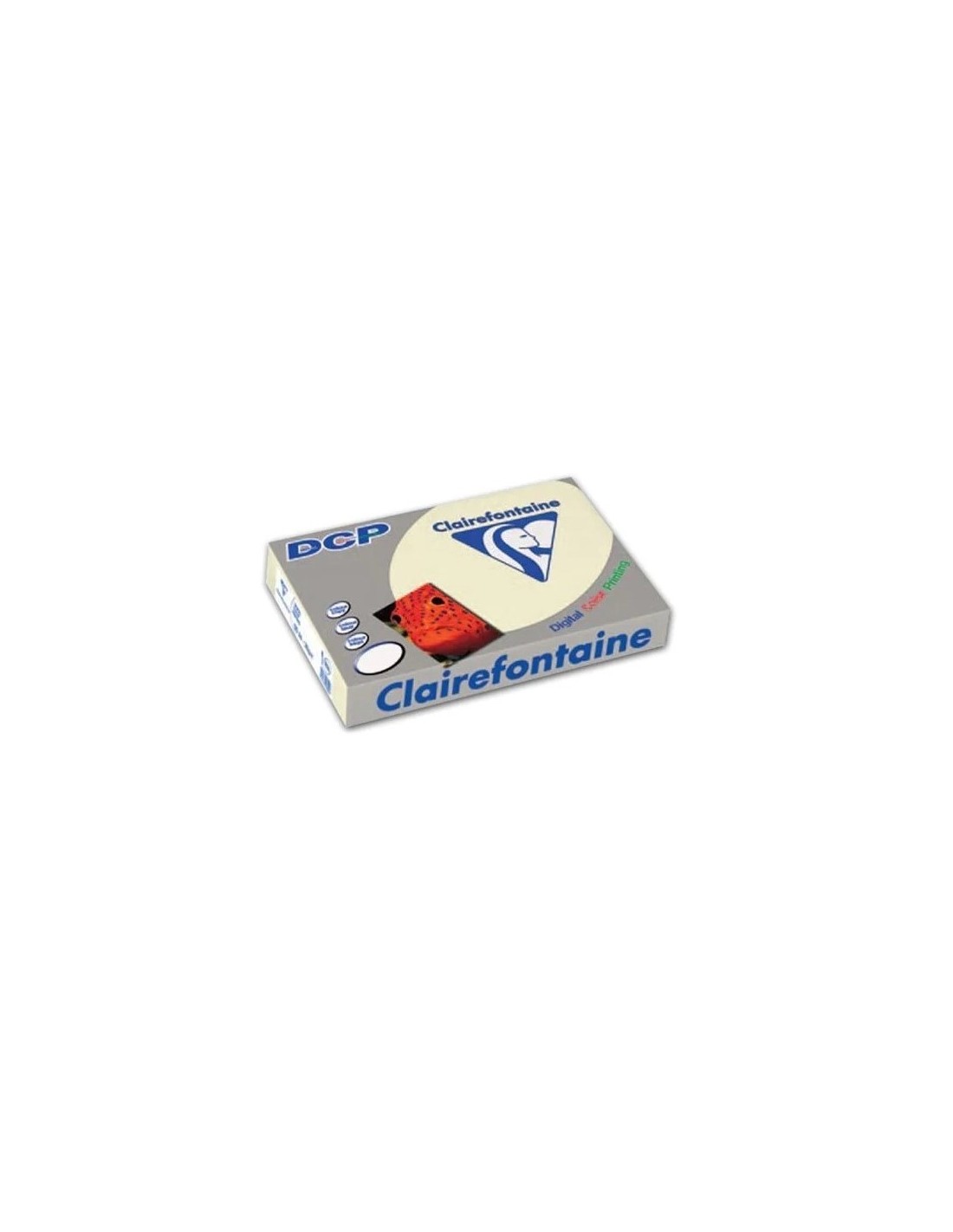 Papier ozdobny gładki satynowany DCP 120g ecru 250A3 Papier ozdobny gładki satynowany DCP 120g ecru 250A3
