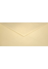 Koperta ozdobna DL NK Aster Metallic Gold Ivory waniliowa 120g