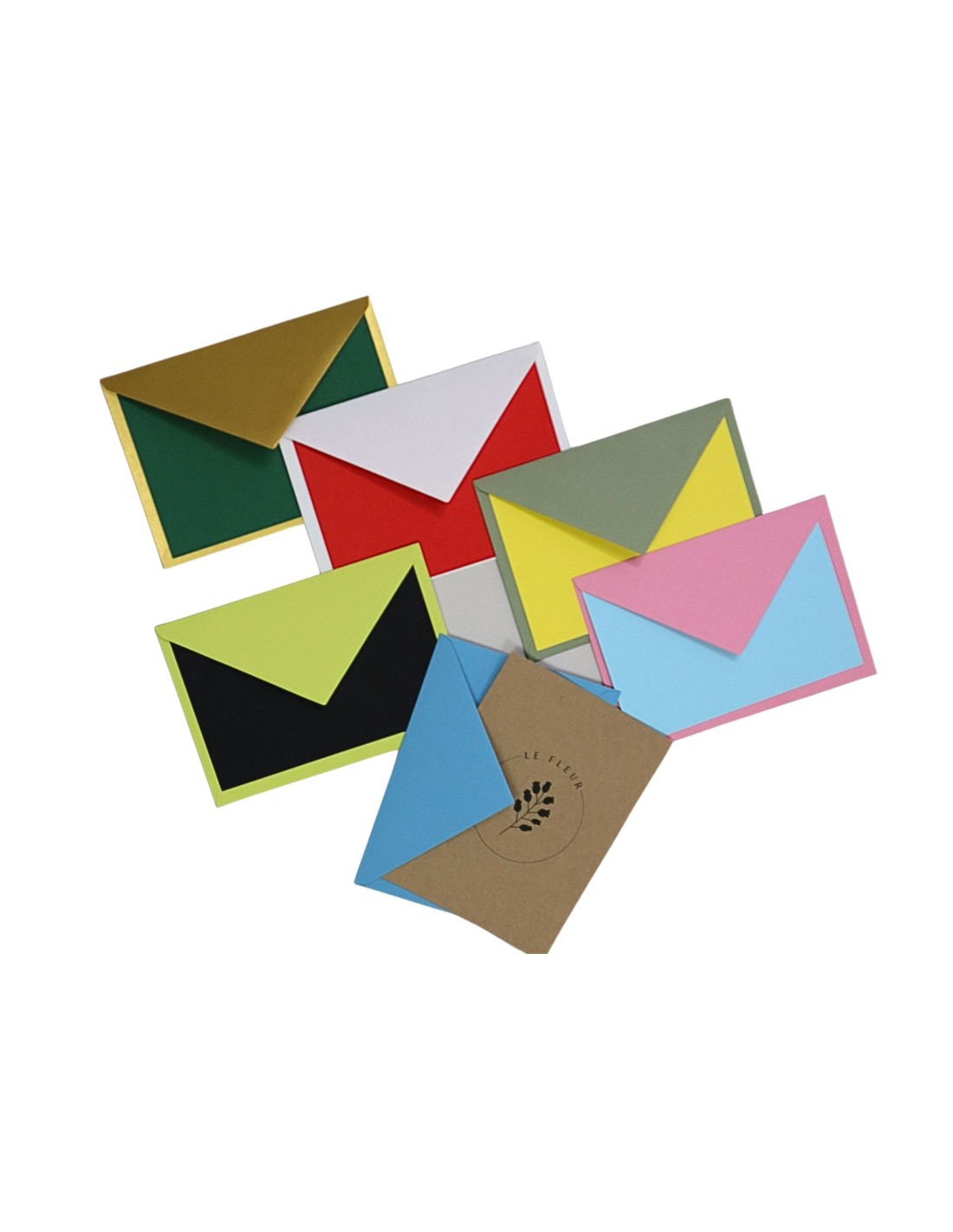 Papier ozdobny gładki brystol zielony pak. 50A6 Papier ozdobny gładki brystol zielony pak. 50A6