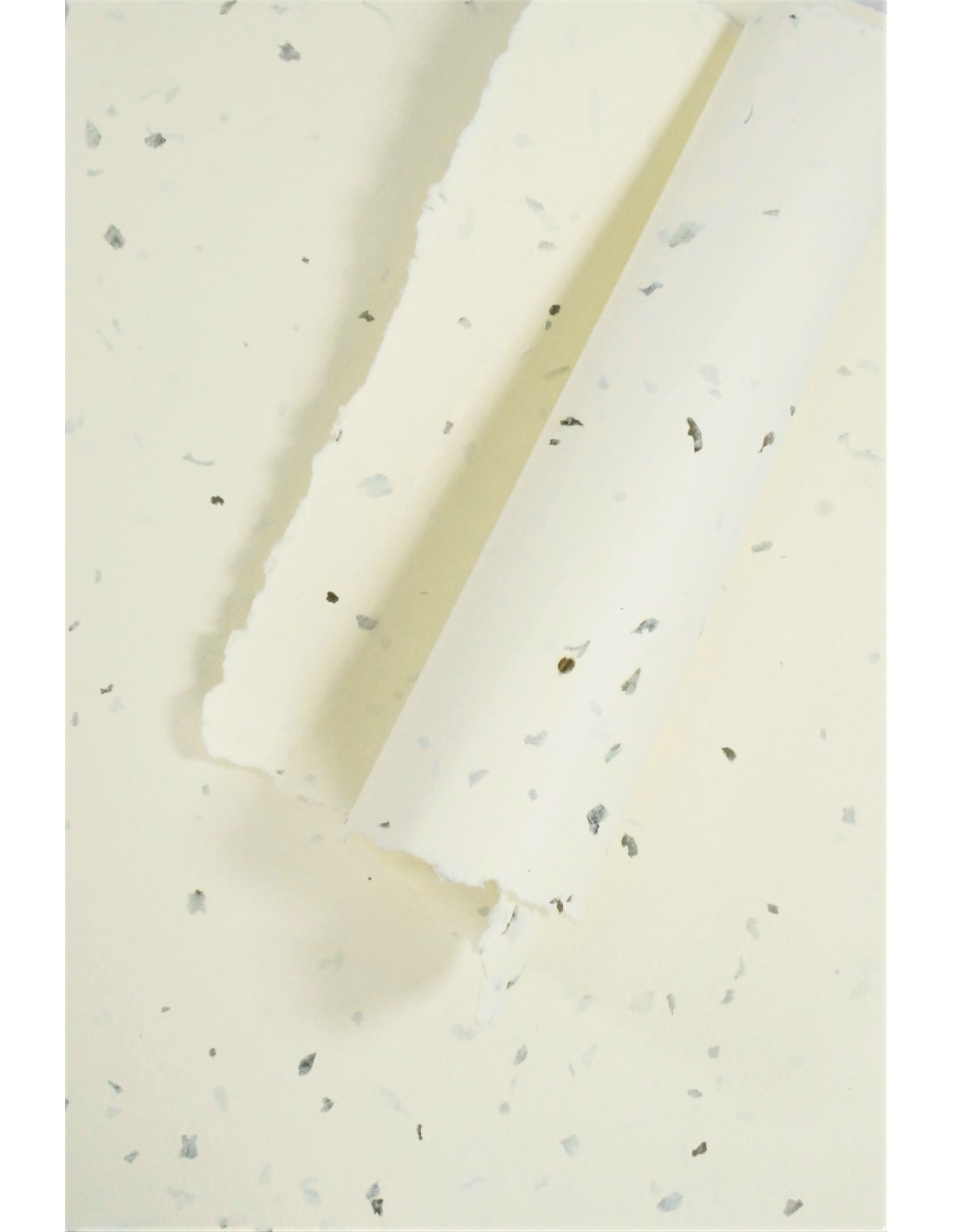 Papier czerpany kwiatowy - mięta 5A4 Papier czerpany kwiatowy - mięta 5A4