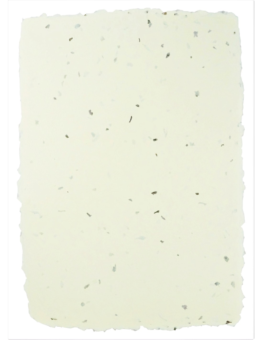 Papier czerpany kwiatowy - mięta 5A4 Papier czerpany kwiatowy - mięta 5A4