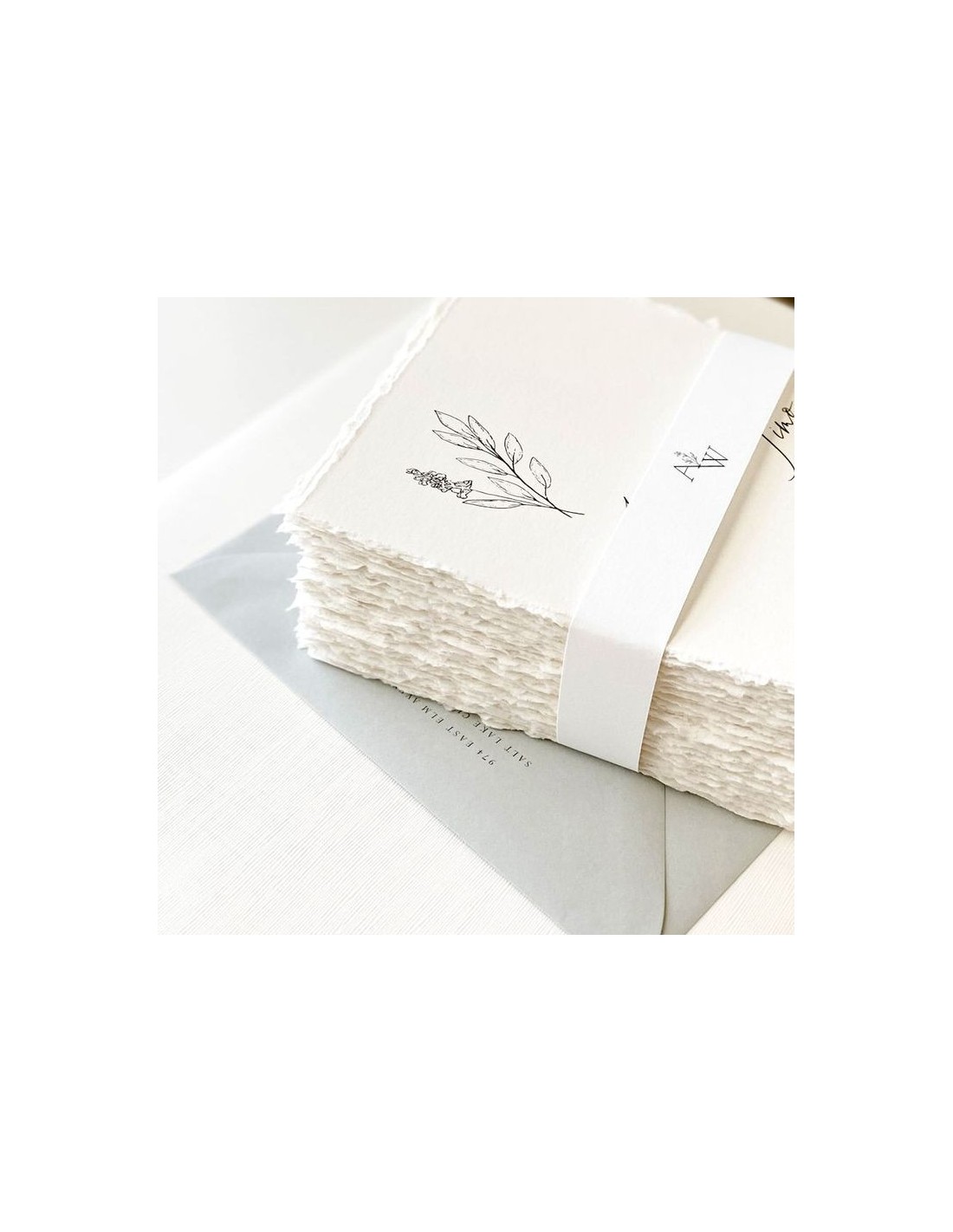 Papier czerpany gładki biały 5A4 Papier czerpany gładki biały 5A4