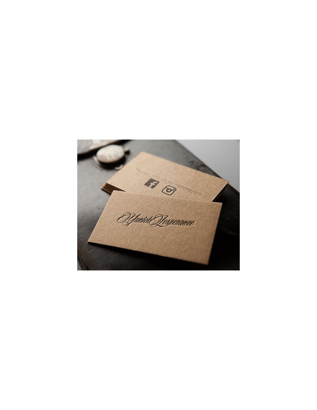 Papier ordinaire décoratif écologique Kraft EKO PLUS 340g marron em. 100A4