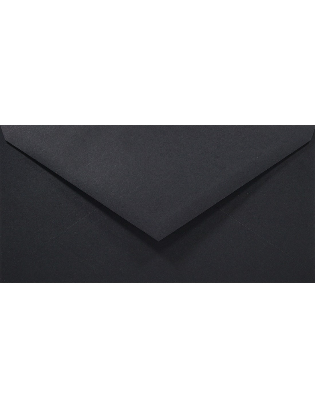Koperta ozdobna gładka kolorowa DL NK Burano Nero delta czarna 120g Koperta ozdobna gładka kolorowa DL NK Burano Nero delta czarna 120g