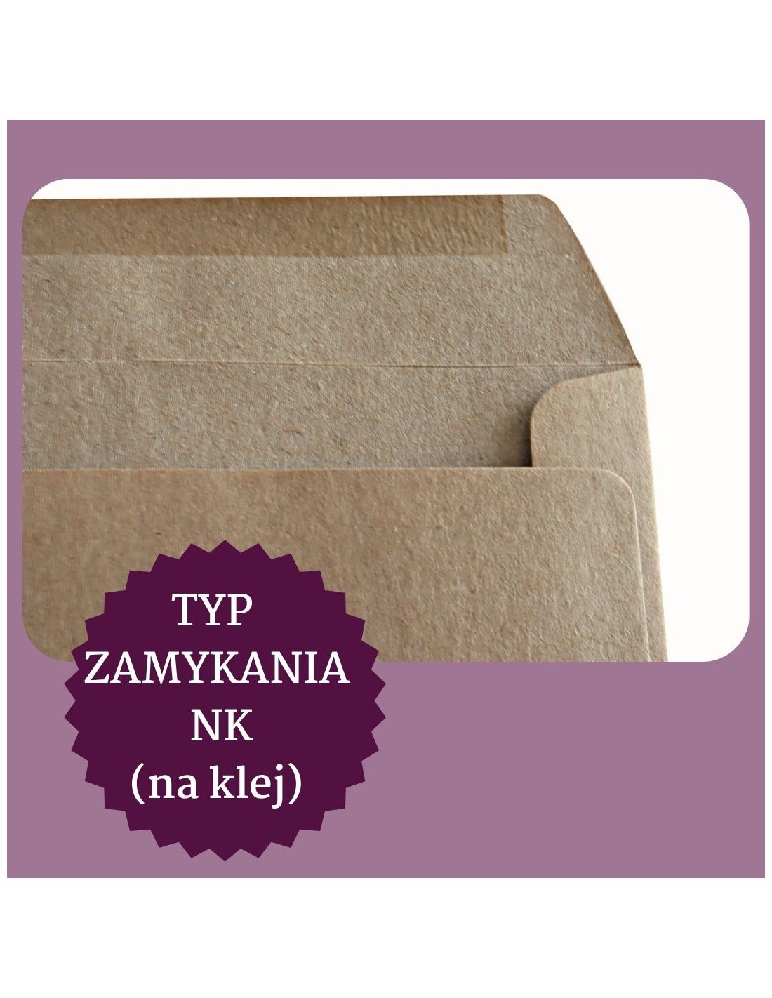 Koperta ozdobna kwadratowa ekologiczna K4 15,5x15,5cm NK EKO Kraft brązowa 100g Koperta ozdobna kwadratowa ekologiczna K4 15,5x15,5cm NK EKO Kraft brązowa 100g