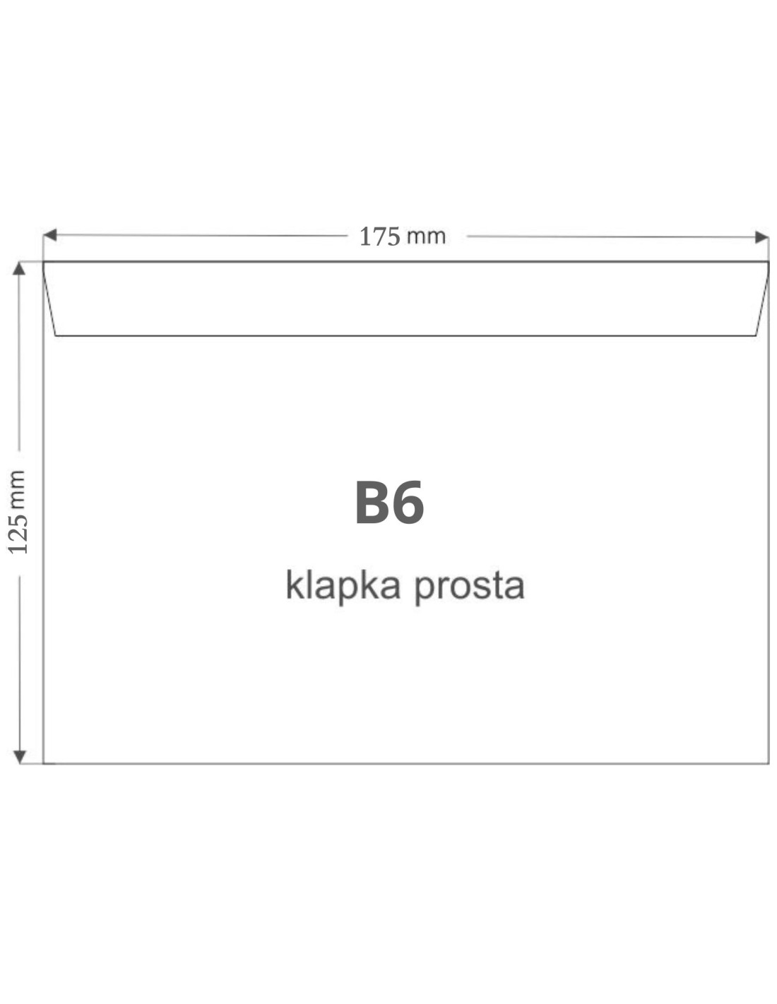 Koperta ozdobna gładka biała B6 HK z nadrukiem świątecznym - wianek 100g Koperta ozdobna gładka biała B6 HK z nadrukiem świątecznym - wianek 100g