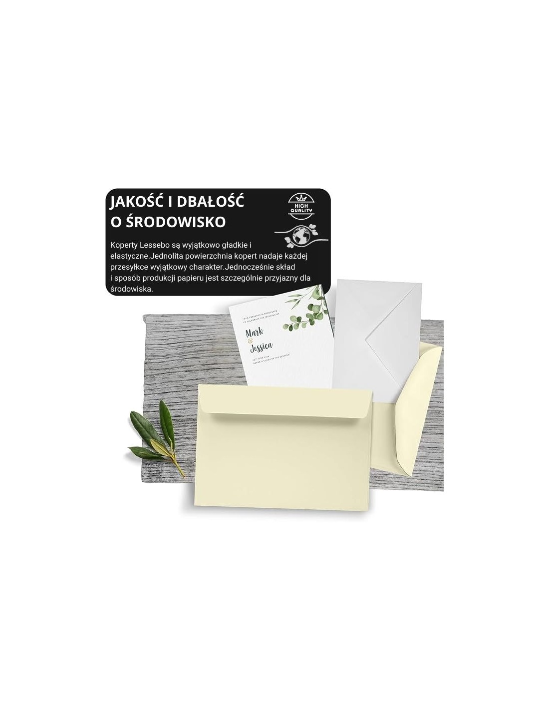 Enveloppe décorative unie K2 12x19,5 NK Lessebo White blanc 100g Enveloppe décorative unie K2 12x19,5 NK Lessebo White blanc 100g