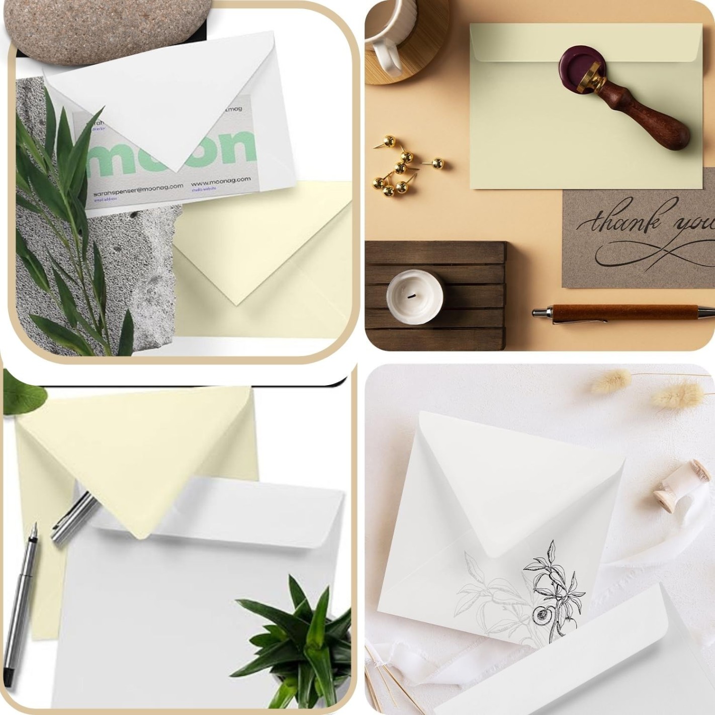 Enveloppe blanche B6 (12,5x17,5cm) collage humide Lessebo White 100g Enveloppe blanche B6 (12,5x17,5cm) collage humide Lessebo White 100g