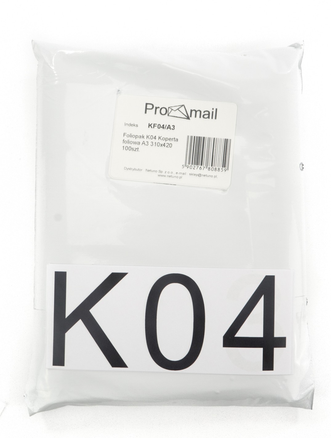 Foliopak K04 Koperta foliowa A3 310x420 25szt. Foliopak K04 Koperta foliowa A3 310x420 25szt.