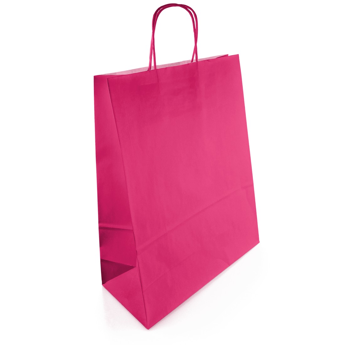 Torba Kraft różowa 250x110x320mm 200szt. Torba Kraft różowa 250x110x320mm 200szt.