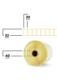 Etykiety termiczne 32x20mm 2000szt