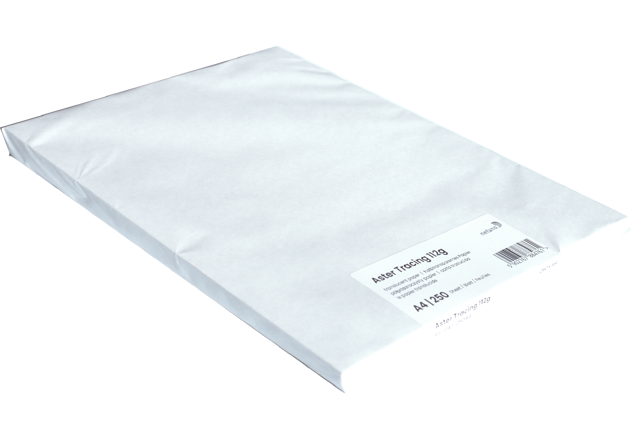 Papier Aster Tracing 112g kalka biała półprzezroczysta transparentna 250A4 Papier Aster Tracing 112g kalka biała półprzezroczysta transparentna 250A4