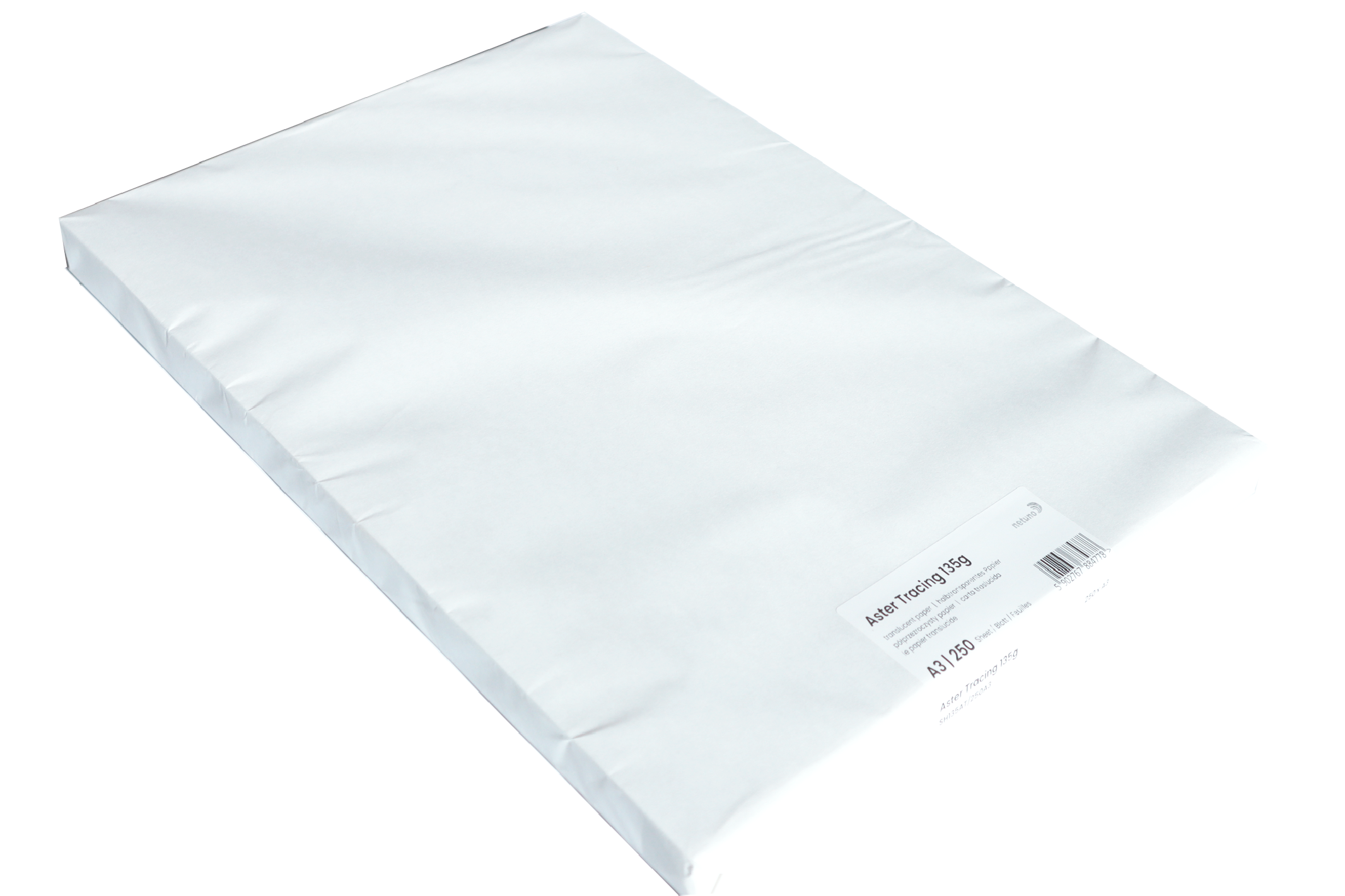 Papier Aster Tracing 135g kalka biała półprzezroczysta transparentna 250A3 Papier Aster Tracing 135g kalka biała półprzezroczysta transparentna 250A3