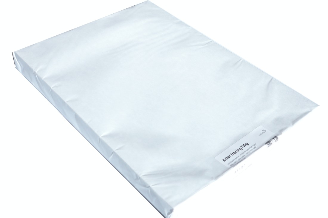 Papier Aster Tracing 180g kalka biała półprzezroczysta transparentna 250A3 Papier Aster Tracing 180g kalka biała półprzezroczysta transparentna 250A3