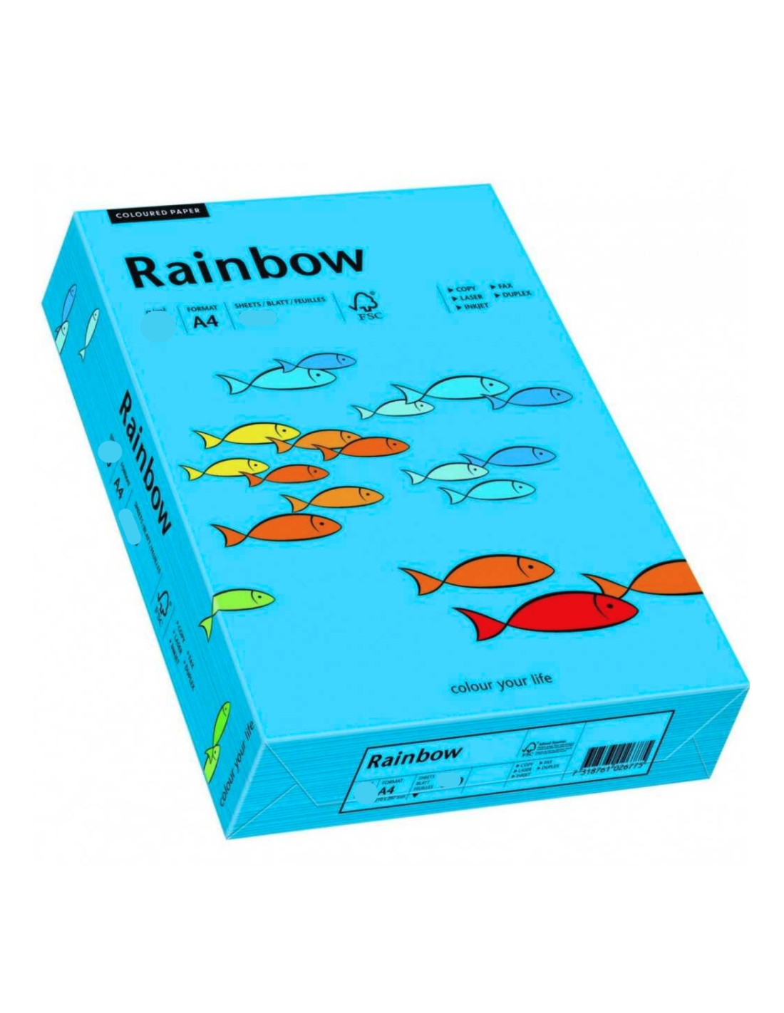 Papier Rainbow 160g R87 niebieski pak. 250A4 Papier Rainbow 160g R87 niebieski pak. 250A4