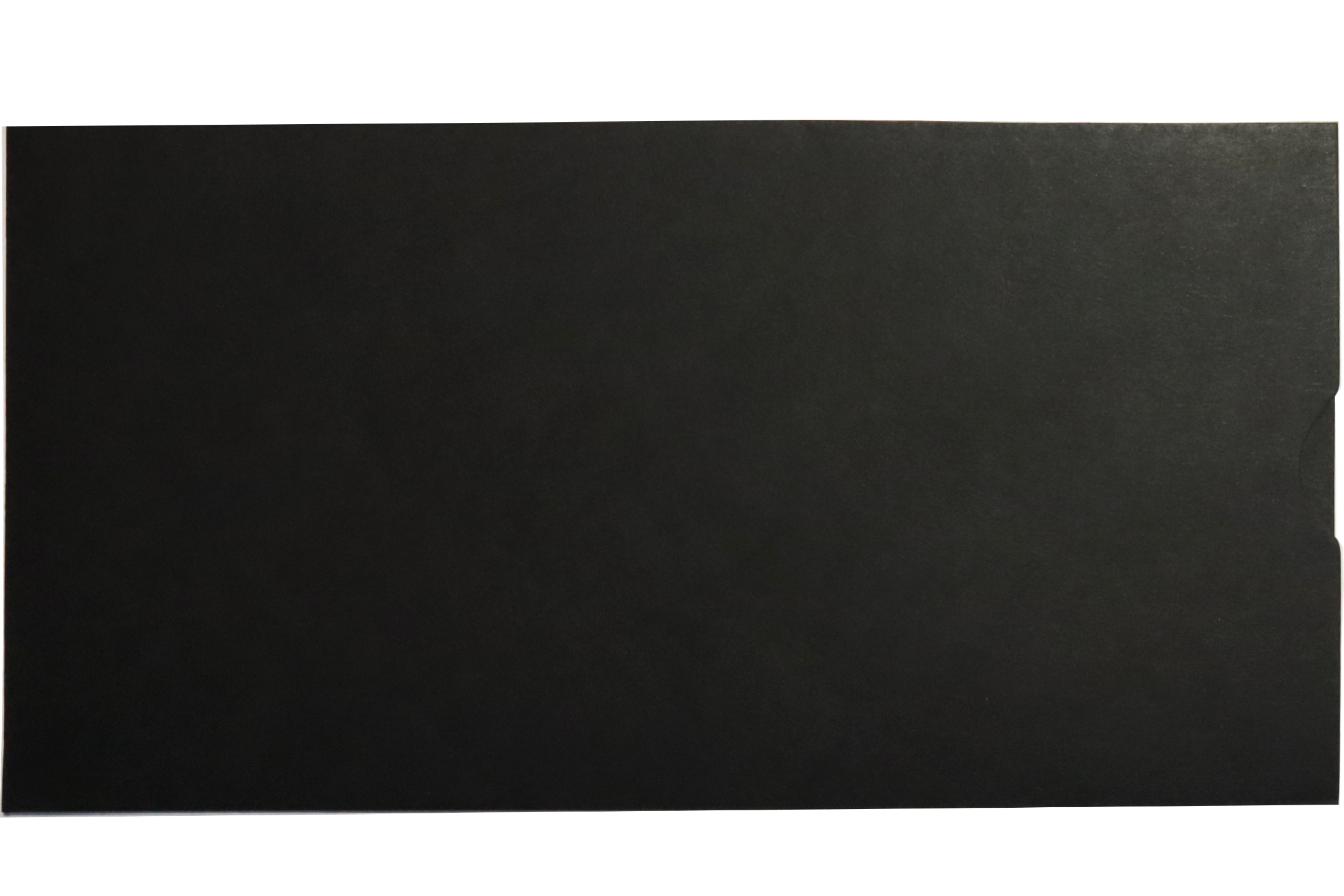 Koperta ozdobna gładka kolorowa na voucher DL 11,5x22,5 ETUI wsuwka Burano Nero czarna 140g Koperta ozdobna gładka kolorowa na voucher DL 11,5x22,5 ETUI wsuwka Burano Nero czarna 140g