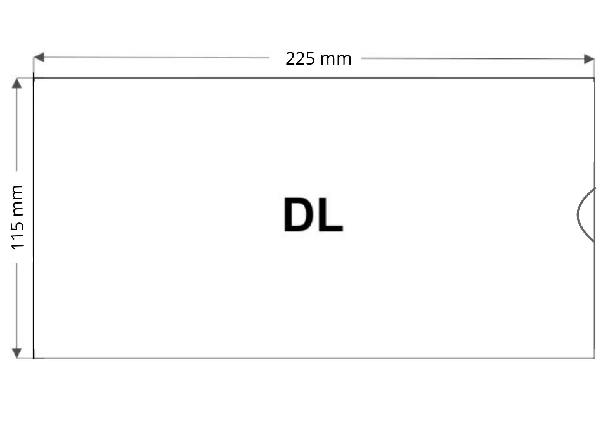 Koperta ozdobna gładka kolorowa na voucher DL 11,5x22,5 ETUI wsuwka Burano Nero czarna 140g Koperta ozdobna gładka kolorowa na voucher DL 11,5x22,5 ETUI wsuwka Burano Nero czarna 140g