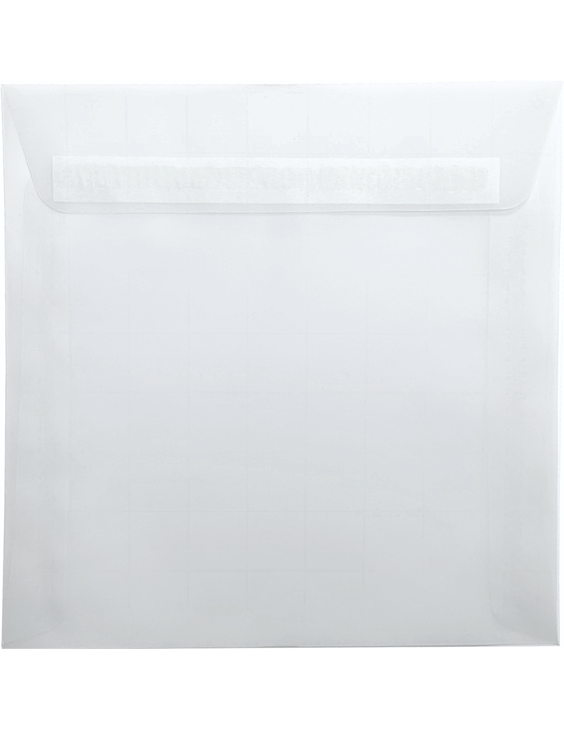 Koperta ozdobna gładka przezroczysta kwadratowa K4 17x17 HK Aster Tracing biała 112g Koperta ozdobna gładka przezroczysta kwadratowa K4 17x17 HK Aster Tracing biała 112g