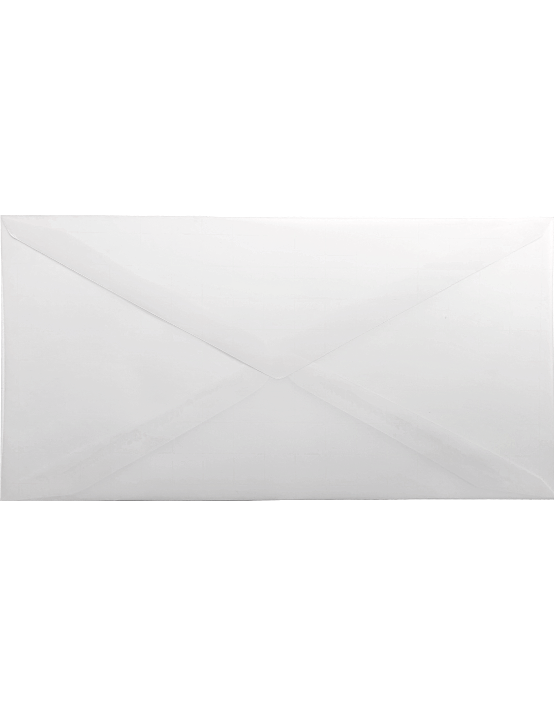 Koperta ozdobna gładka przezroczysta DL 11x22 BK Aster Tracing delta biała 112g Koperta ozdobna gładka przezroczysta DL 11x22 BK Aster Tracing delta biała 112g