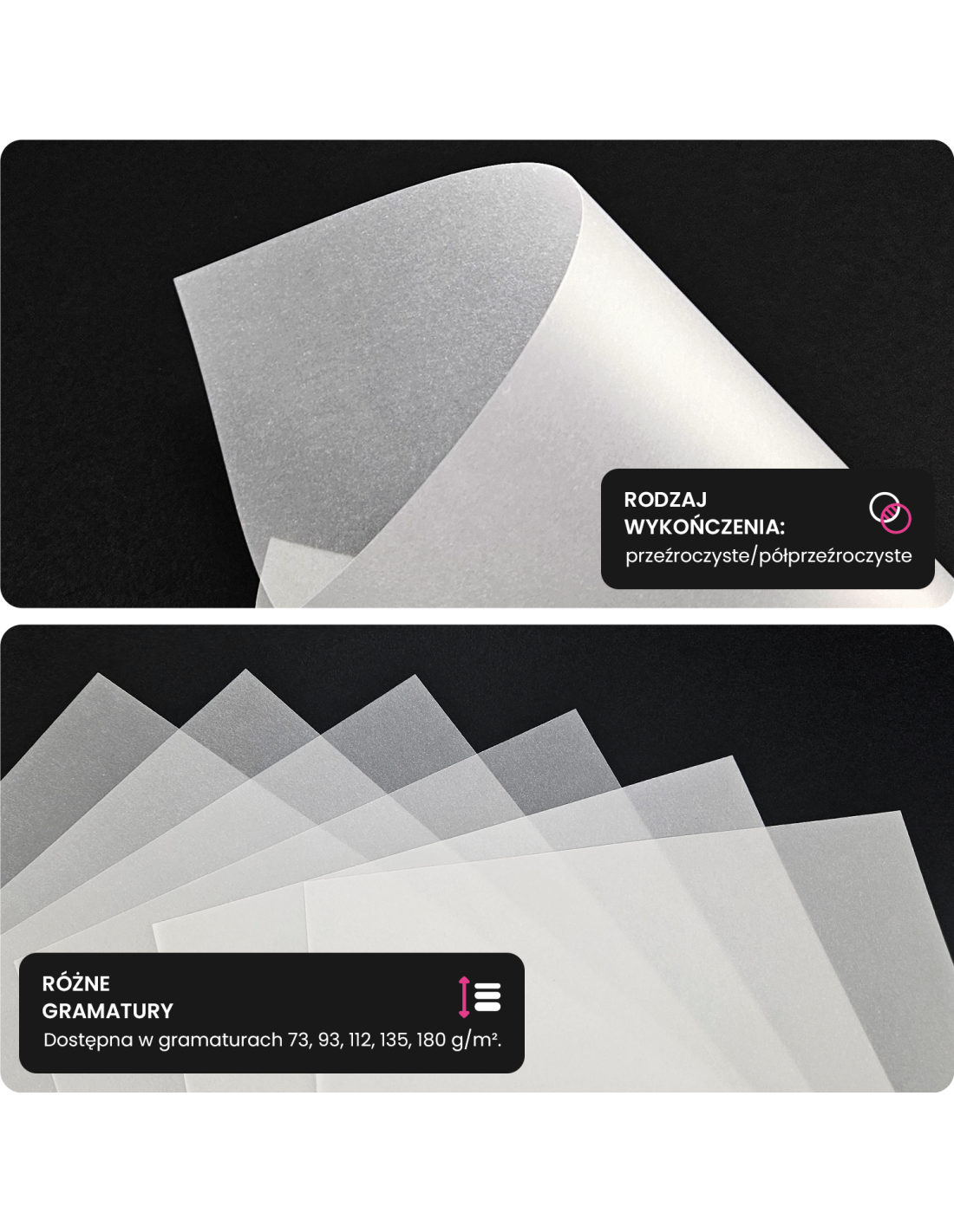 Papier Aster Tracing 112g kalka biała półprzezroczysta transparentna pak. 10A3 Papier Aster Tracing 112g kalka biała półprzezroczysta transparentna pak. 10A3