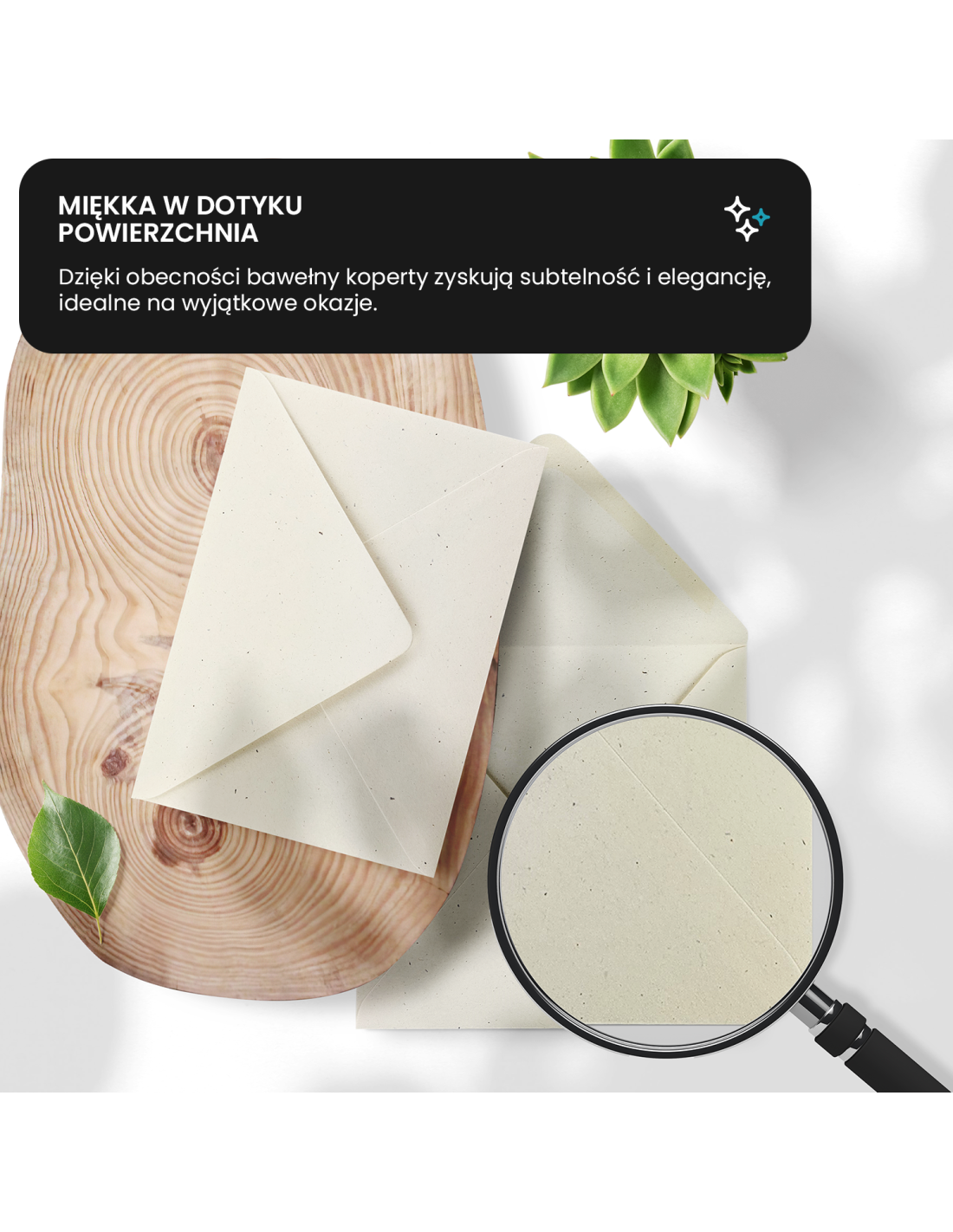 Koperta ozdobna gładka ekologiczna kwadratowa K4 15,5x15,5 NK Flora Avorio ecru 130g Koperta ozdobna gładka ekologiczna kwadratowa K4 15,5x15,5 NK Flora Avorio ecru 130g