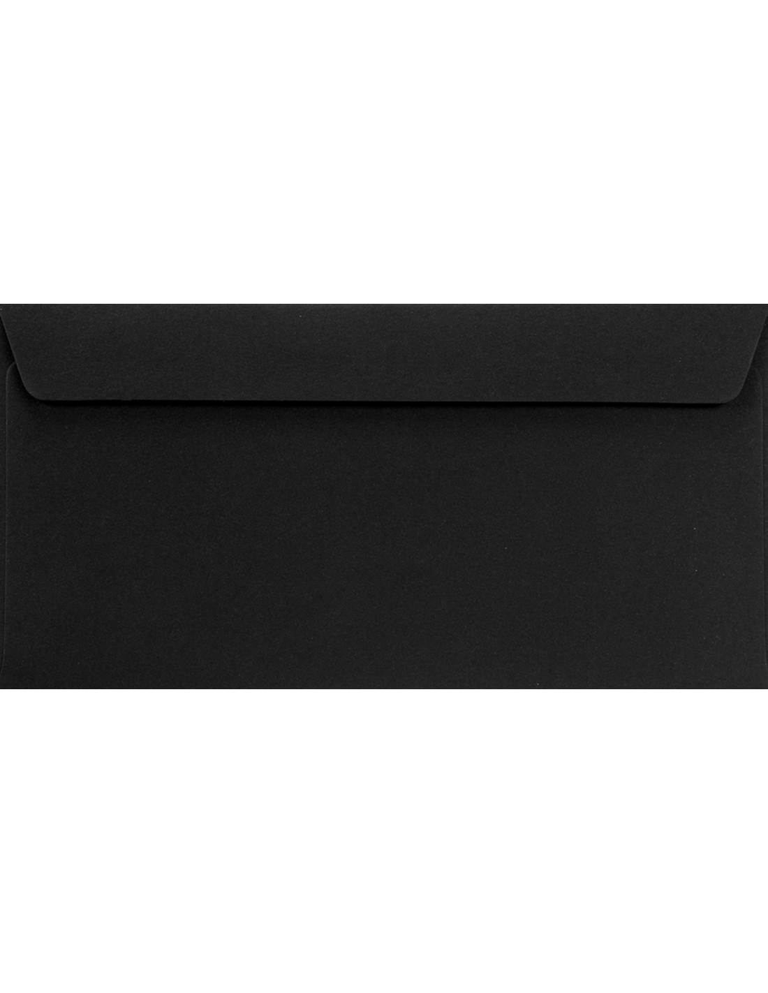 Koperta ozdobna gładka kolorowa DL 11x22 HK Sirio Color Nero czarna 115g Koperta ozdobna gładka kolorowa DL 11x22 HK Sirio Color Nero czarna 115g