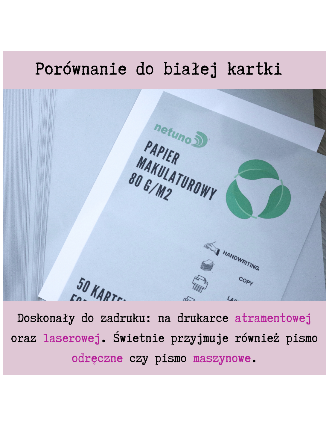 Papier recyclé Design 80g 50A4 gris naturel Papier recyclé Design 80g 50A4 gris naturel