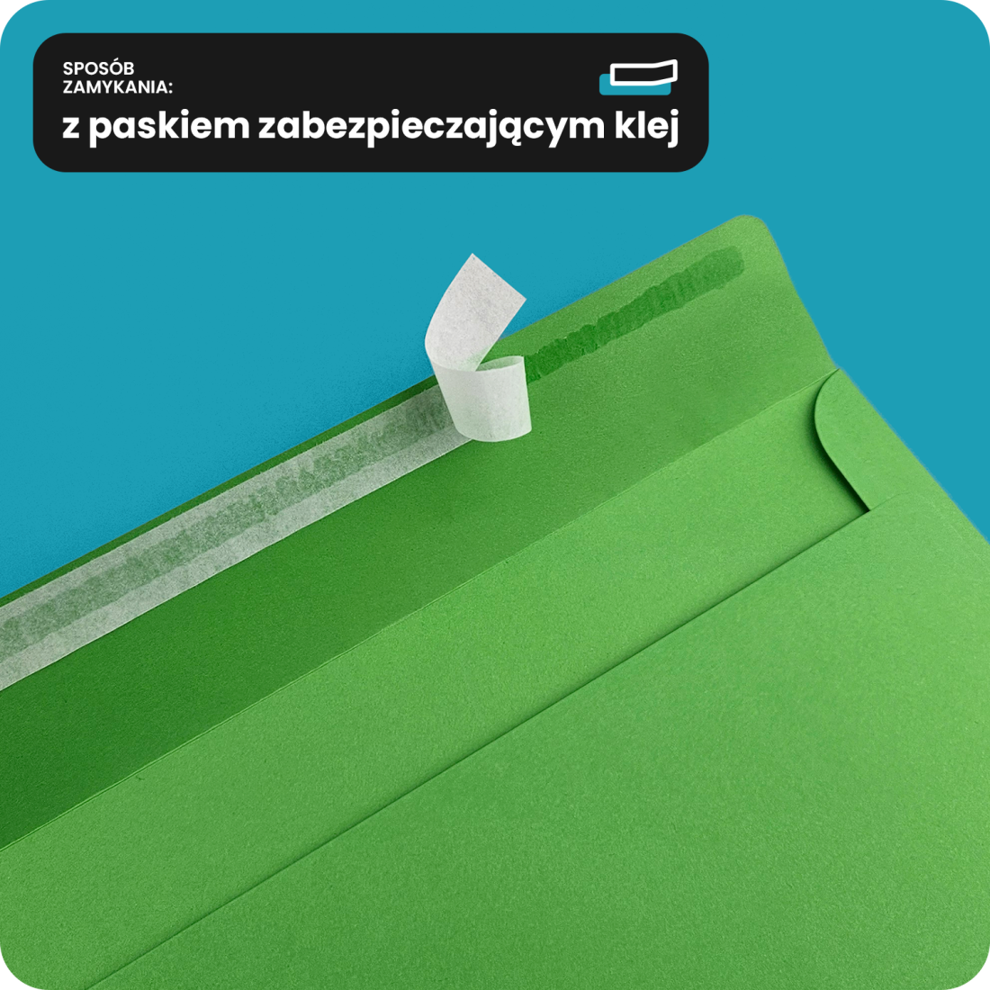 Enveloppe colorée verte foncée C5 (16,2x22,9cm) bande adhésive Design 120g Enveloppe colorée verte foncée C5 (16,2x22,9cm) bande adhésive Design 120g