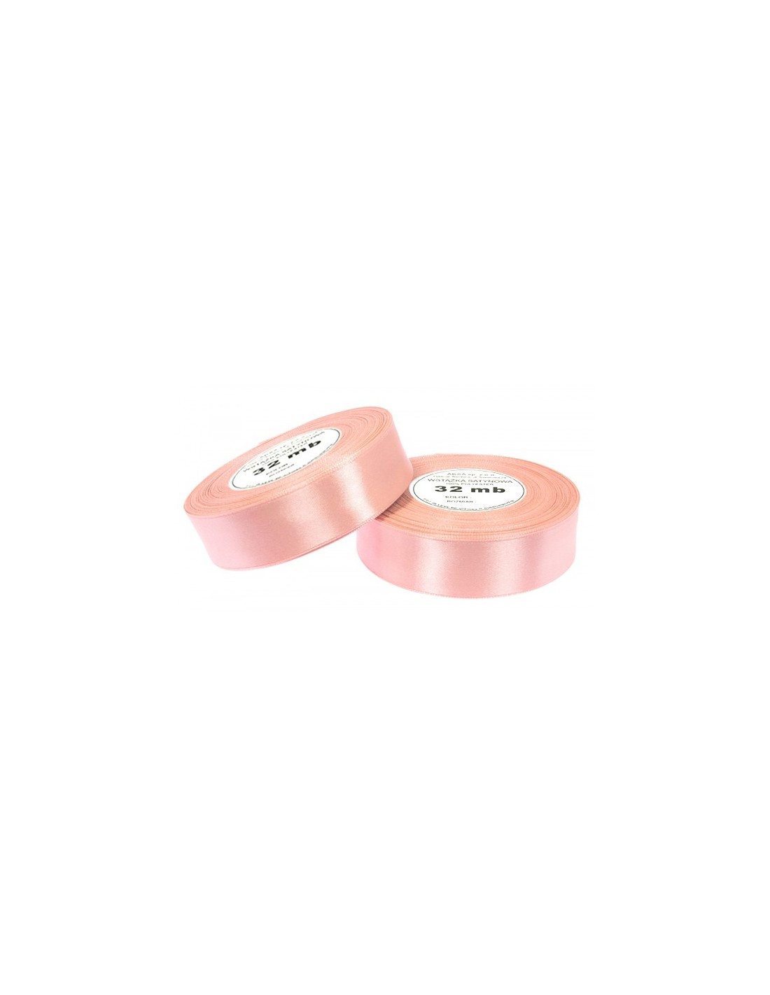 Ruban en satin rose bonbon (12mm) 32m Ruban en satin rose bonbon (12mm) 32m